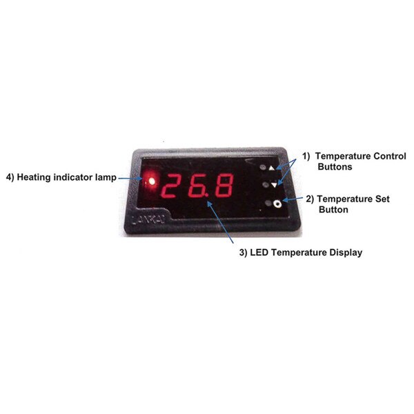 Slide Warmer, controls